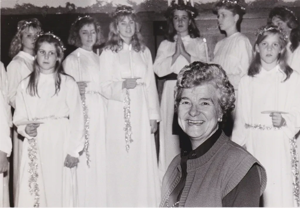 YSC Lucia celebration, 1985